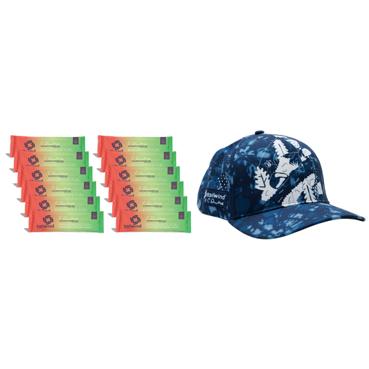 12 Single Servings Dauwaltermelon Endurance Fuel + Hat