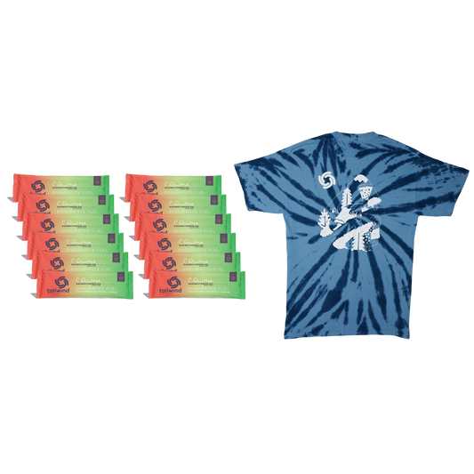 12 Single Servings Dauwaltermelon Endurance Fuel + Shirt