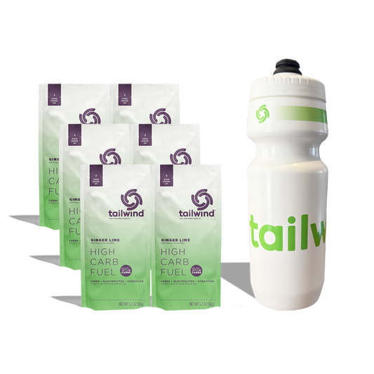 High Carb Fuel 6-Pack Ginger Lime + Bottle Bundle