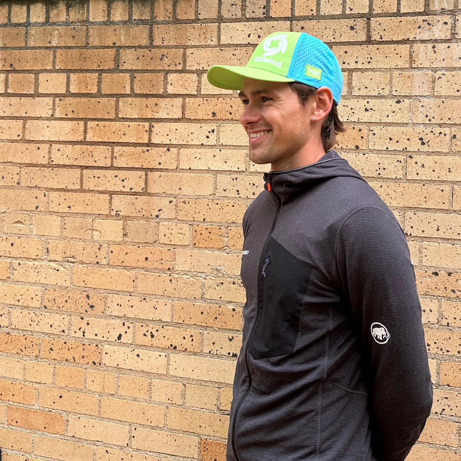 Technical trucker hat running sales