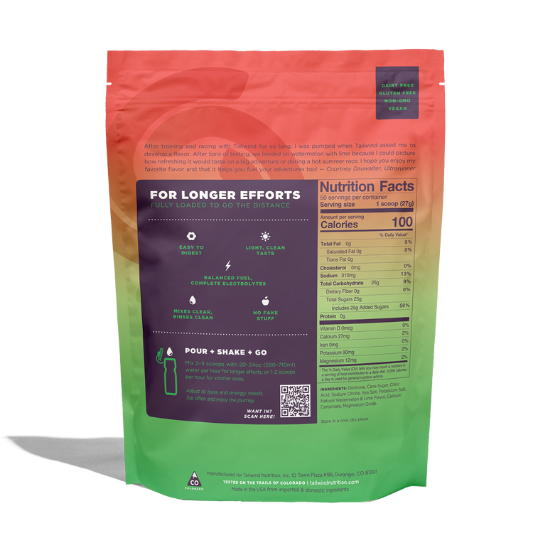 50 Servings Dauwaltermelon Endurance Fuel + Hat