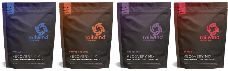 four bags of Recovery Mix