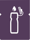 Icon of water bottle 